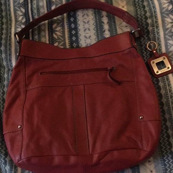 Large leather bag, like new - Picture 2 of 4